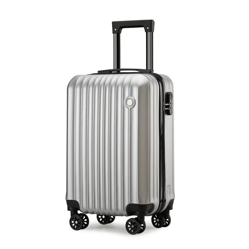1 Piece, 20inch Luggage Suitcase, Trolley Case, Combination Lock, Universal Wheels, Pc Hard Shell Material, Layered Storage Viralgem Store