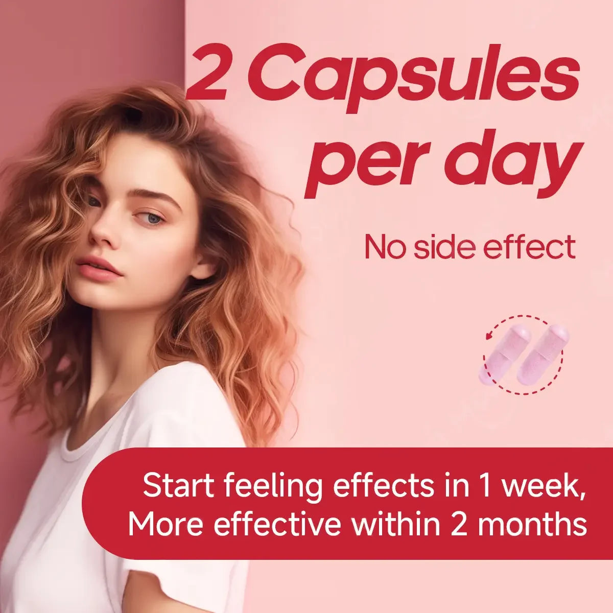 Vaginal Probiotics for Women - PH Balance, Odor Control, Yeast Vaginal Microbiome & Feminine Health - Women Probiotic - 60 CT