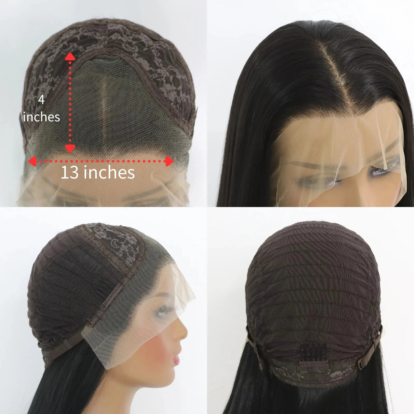 13*4 Lace Front Wigs Straight Wigs with High Quality Synthetic Hair Wigs and Good Texture Viralgem Store