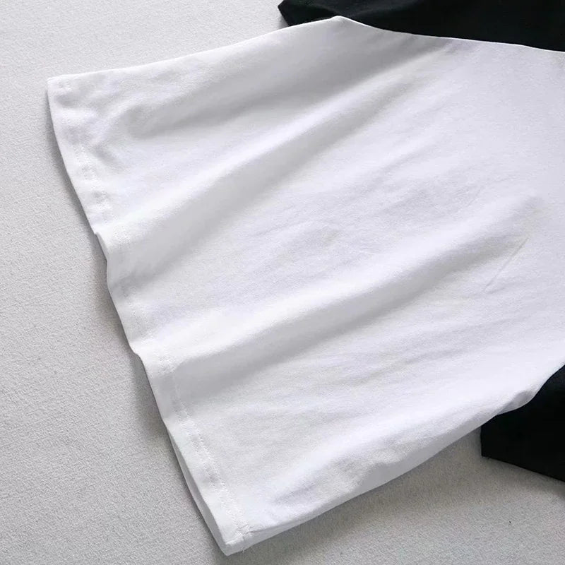 Women Vintage T Shirt I Put the Hot in Psychotic Letter Graphic Y2k Crop Tops Cute Baby Tee 2000s E-Girl Streetwear Summer Tee