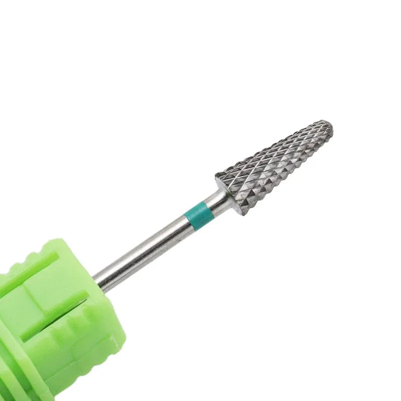 5mm Cone Carbide Nail Drill Bit 3/32" Milling Cutter For Manicure Rotary Burr Nail Bits Electric Drill Accessories Tool