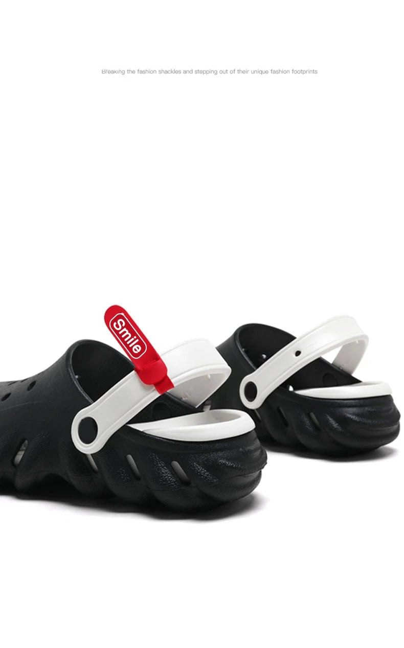 2024 Unisex Casual Slippers Fashion Men Flip flops EVA Garden Slippers Outdoor Beach Men Shoes Indoor House Home Shoes Summer Viralgem Store