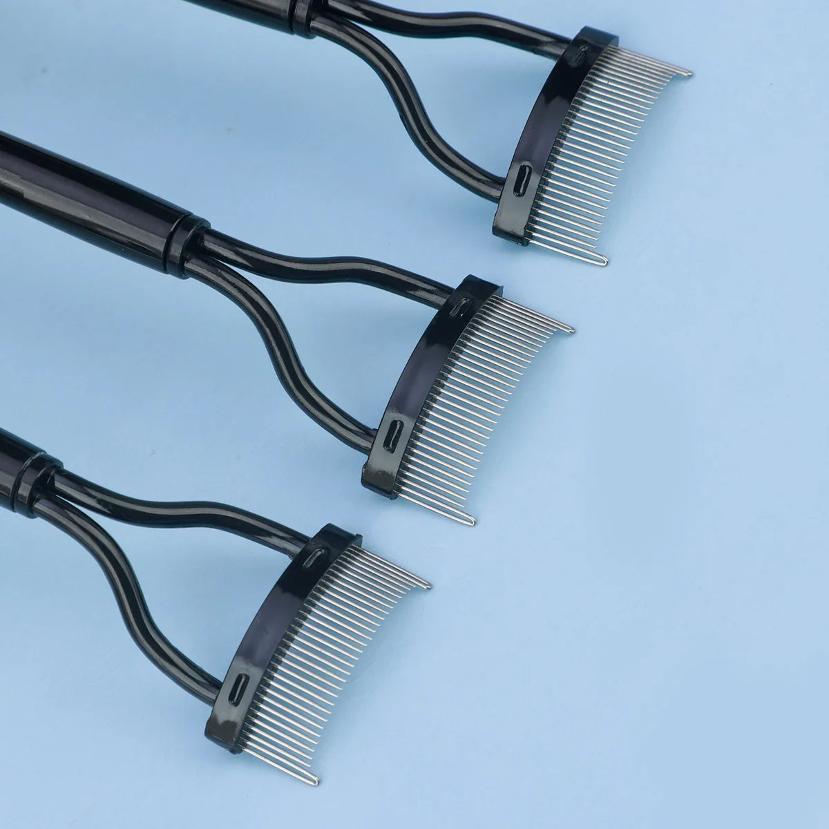 1/3 pcsPortable Eyelash Brush Comb  Eye Lash Stainless Steel Eyelash Combing Tools Eyelash Curler Makeup Lash Separator