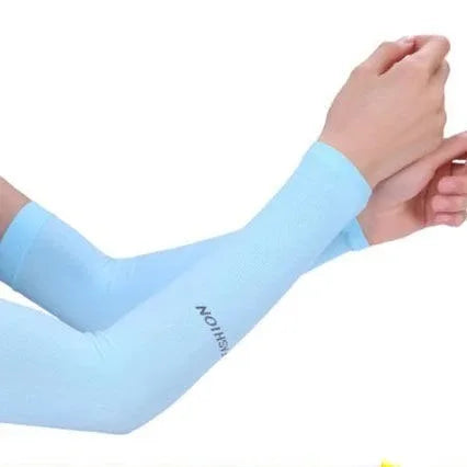 1 Pair Arm Sleeves Warmers Sports Sleeve Sun UV Protection Hand Cover Cooling Warmer Running Fishing Cycling Arm Cover