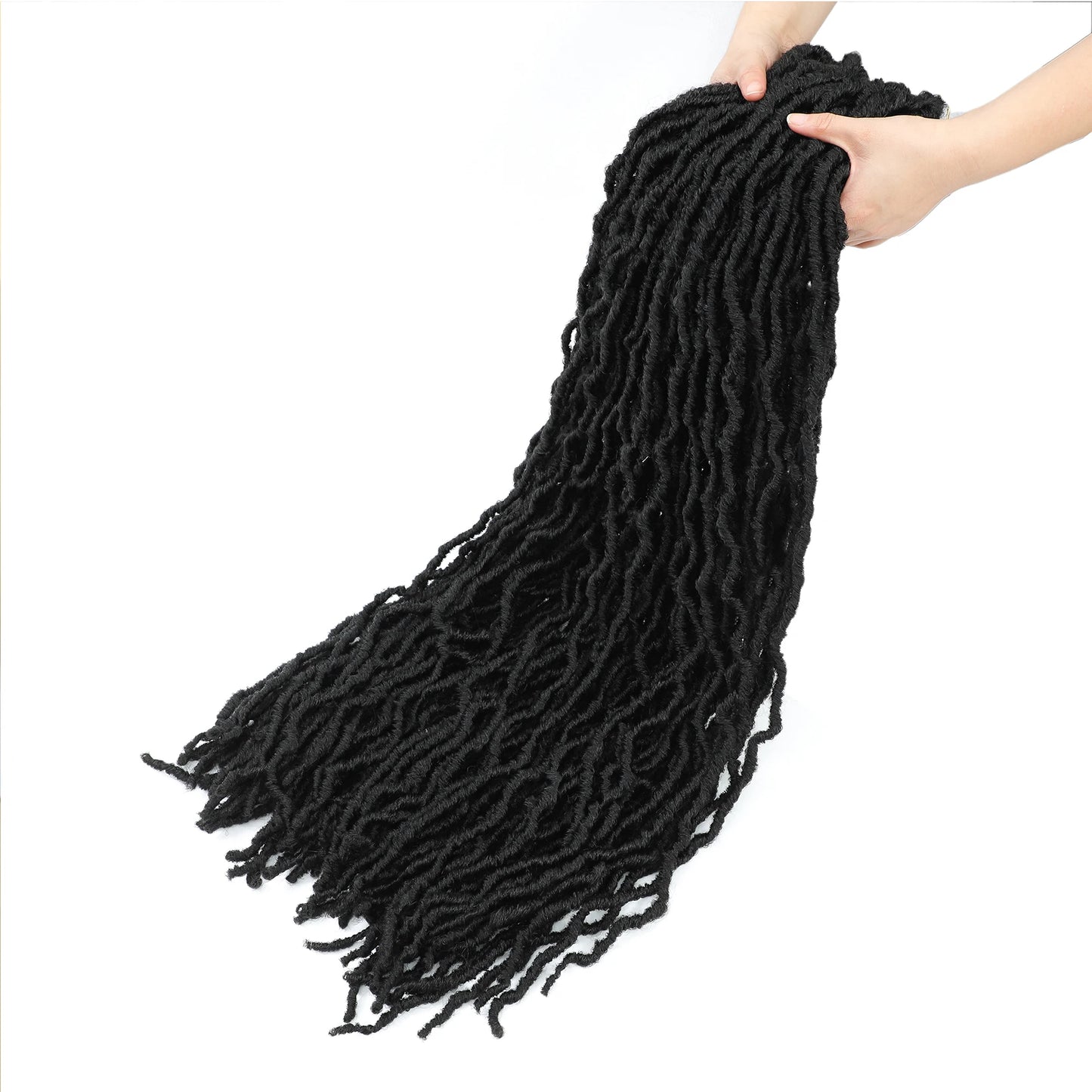 36 Inch Faux Locs Crochet Hair Extensions For Women Soft Locs Crochet Braids Faux Locs Dreadlocks Synthetic Hair Extensions