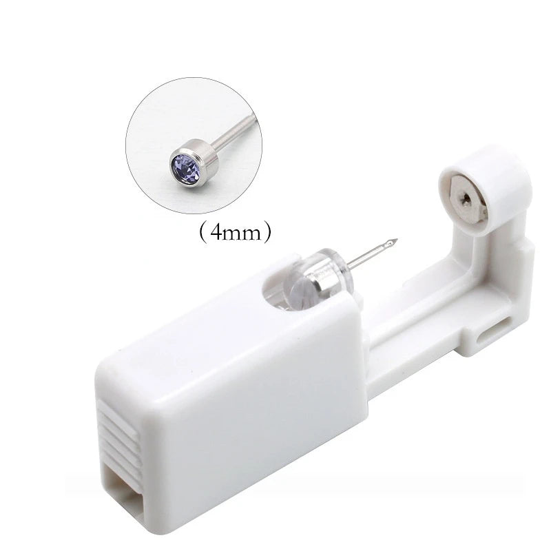1PC Disposable Sterile Ear Piercing Unit Cartilage Tragus Helix Piercing Gun NO Pain Piercer Tool Machine Kit Stud Body Jewelry Viralgem Store