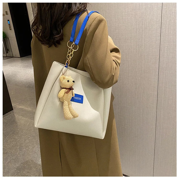 1PC Summer New make-up Bag Simple Shoulder Tote Bag