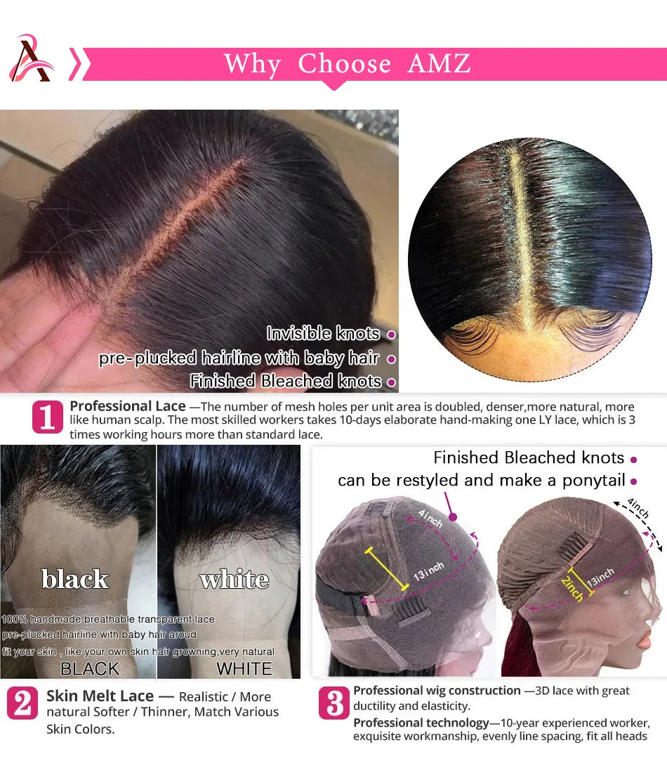 Wear Go Glueless Wigs Human Hair Body Wave Wigs 13x4 13x6 Hd Lace Frontal Wigs 100% Vietnamese Lace Frontal Wig Pre Plucked Viralgem Store