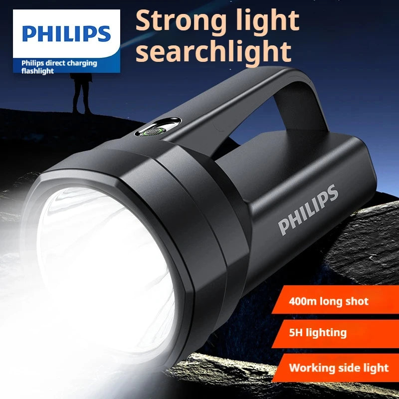 2025 New Philips SFL3121 USB Rechargeable Flashlight, Outdoor Search and Rescue, Rescue Operations, Emergency Rescue Flashlight Viralgem Store