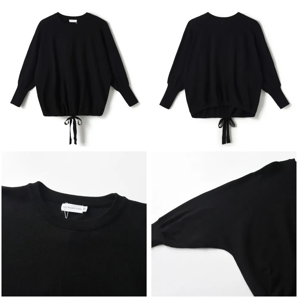 2024 New Lady Knit Top Womens Knitted Shirts Women Classic Blouse Elastic Great Quality