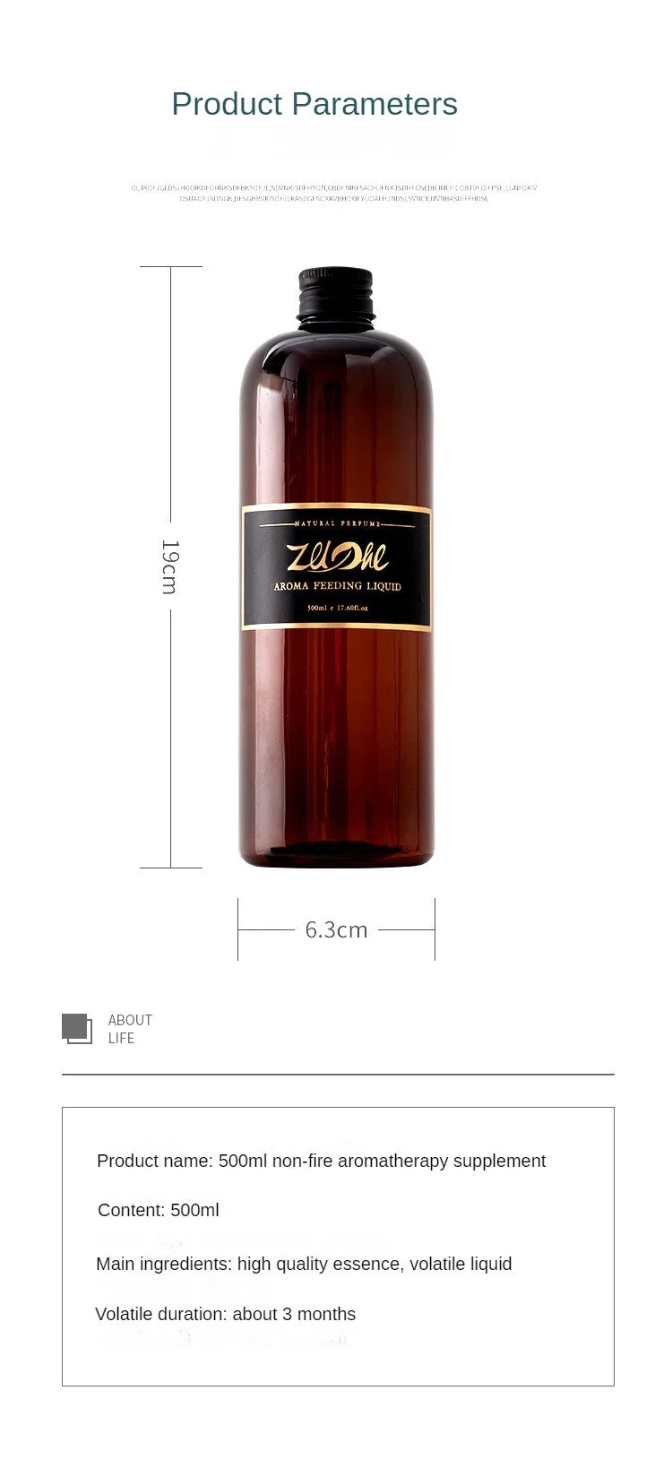 500ml Hotel Series Healton Shangri-La Essential Oils Refills Bedroom Fragrance Oil Aromatic Diffuser Home Perfume Aroma Oil