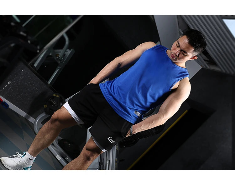 Adult Men Women Running Outdoor Shirts Tight Gym Tank Top Fitness Sleeveless T-shirts Sport Exercise Basketball Vest Clothes z03