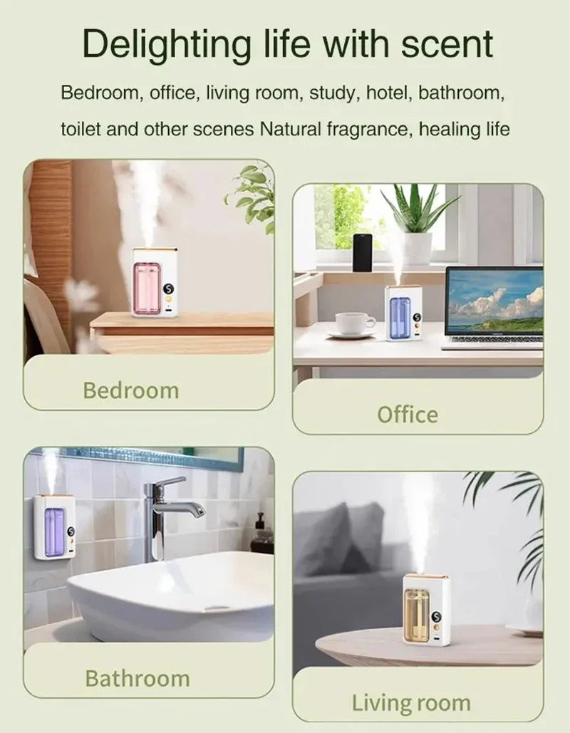 Xiaomi Automatic Diffuser Aromatherapy Car Perfume with Display Essential Oil Humidifier Bathroom Deodorization Air Freshener