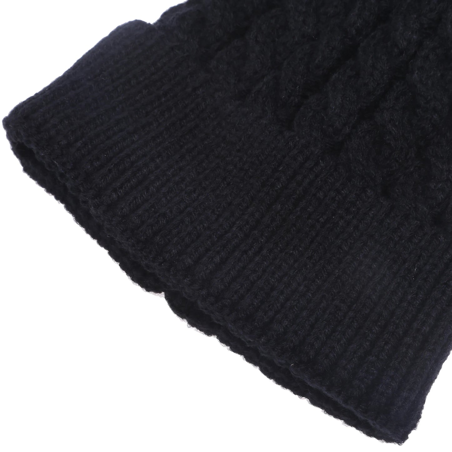 3PCS/Set Kid Winter Hat Scarf Mittens Set Toddler Knitted Girls Children Skin-Friendly Neck Warmer Boys Wool Outdoor Warm Gloves