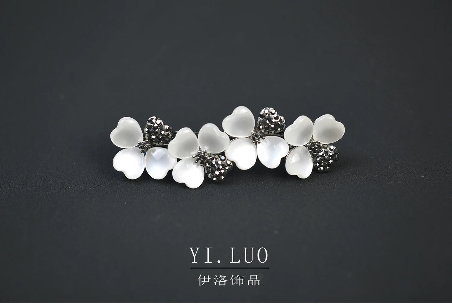 Women Headwear Small Size Rhinestone Hair Clip Flower Hair Barrette Fashion Cute Hair Accessories For Women Viralgem Store