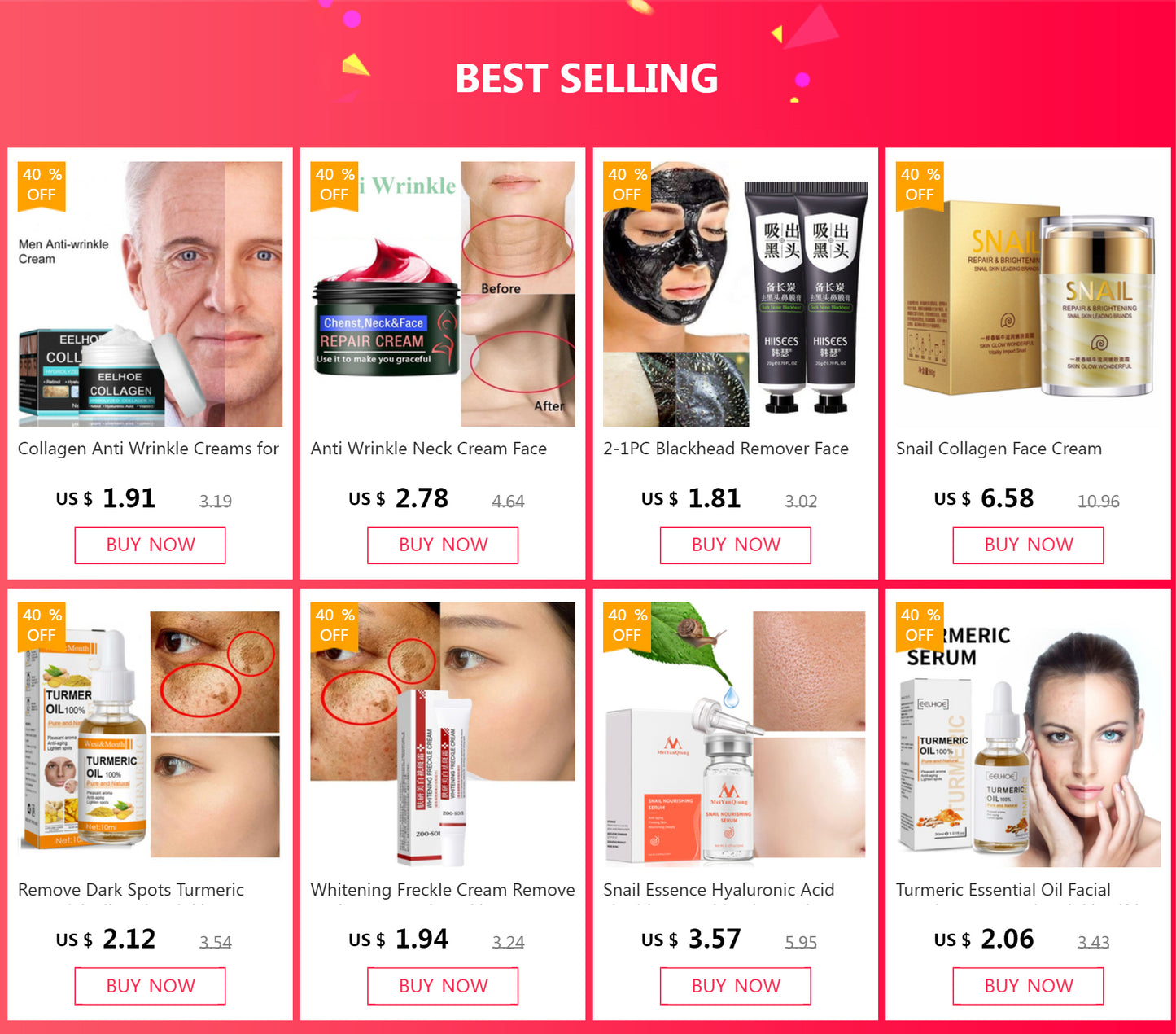 Turmeric Essential Oil Facial Repair Serum Anti-Wrinkle Lifting Firming Face Moisturiz Brighten Essence for Dark Spot Corrector