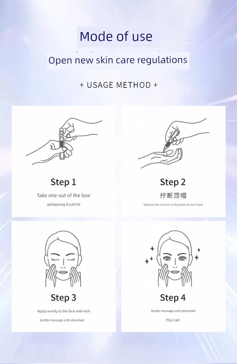 377 Whitening and Freckle Removing Essence Oil Nicotinamide VC Anti-Oxidation Anti-Yellow Brightening Cream Official Flagship Store