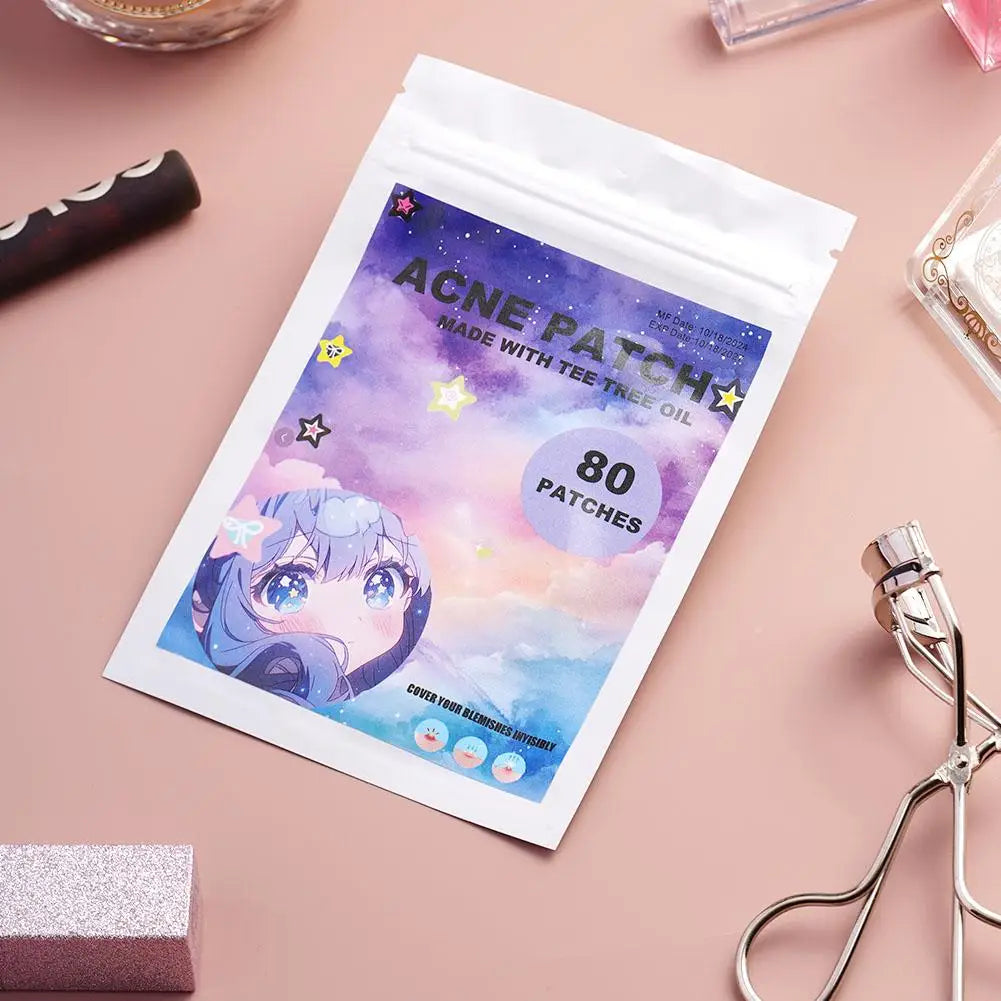 1PC Colorful Star Shaped PE Pimple Patches Acne Invisible Removal Skin Care Stickers Concealer Face Spot Beauty Makeup Tools