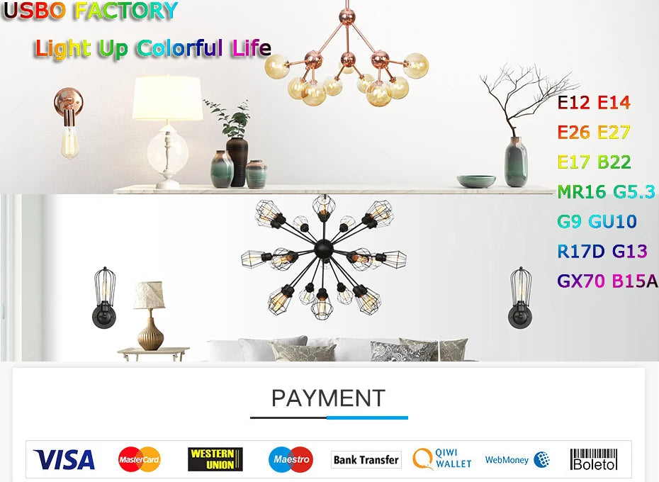 1pcs E27 Track Light Head 360 Rotation LED Light Spotlight Head Base 2 Wire Guide Rail to E27 Lmap Holder White Black Viralgem Store