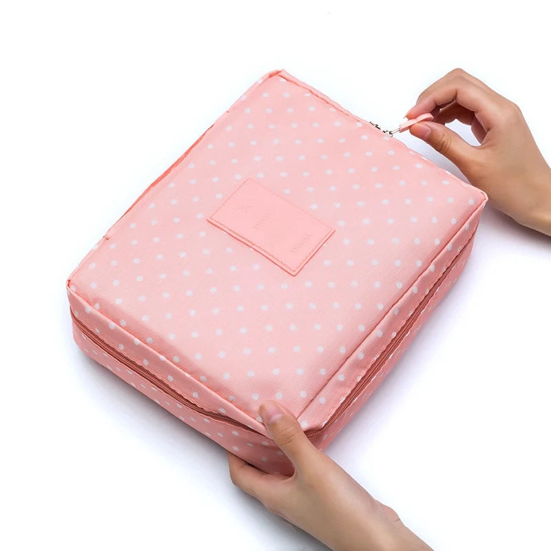 Travel Outdoor Girl Makeup Bag Women Cosmetic Bag Women Toiletries Organizer Waterproof Female Storage Make up Cases