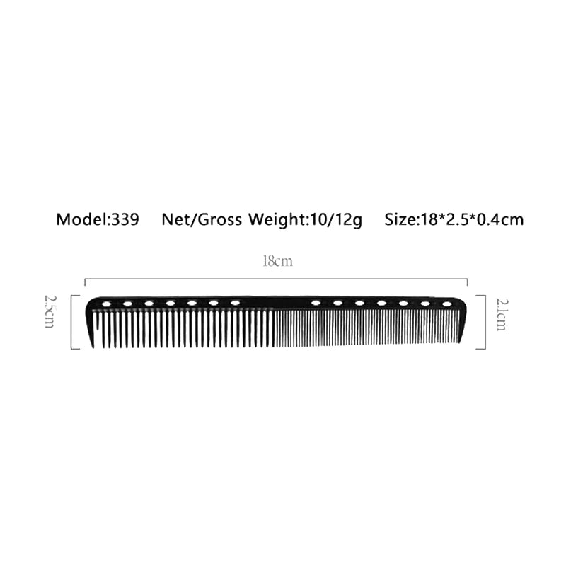 14 Size Hair Comb Anti-static Straight Hair Combs Brushes Salon Hairdressing Hair Combs Hair Styling Tools Barber Accessories