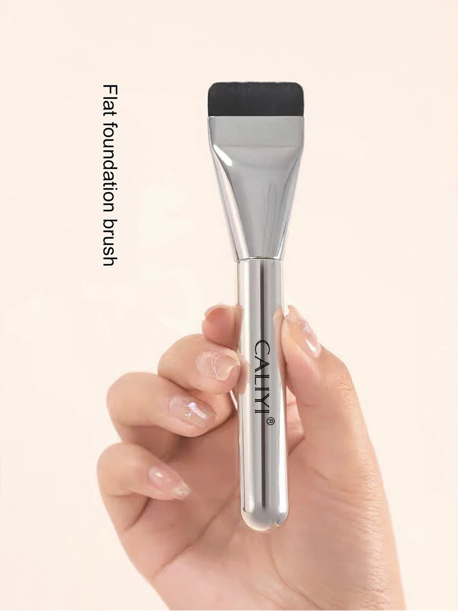 1/3 PCS Flat-head Foundation Brush Ultra-thin Brush Head Traceless Foundation Makeup Brush Cosmetic Tools Viralgem Store