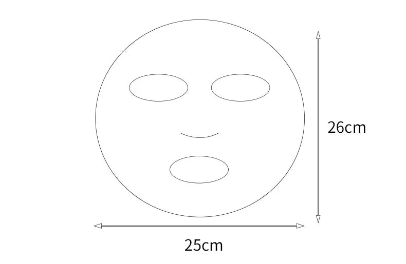 100pcs Masks Wrap Face Plastic Film Full Face Cleaner Mask Neck Stickers Paper Disposable Transparent Facial Beauty Makeup Tools