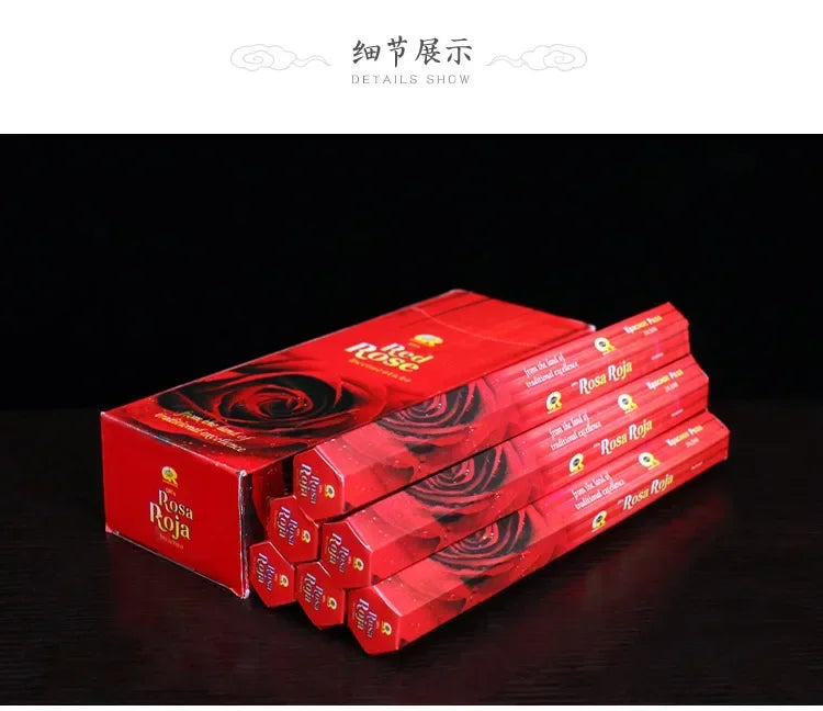 120sticks India Sandalwood Incense Sticks Meditation Lavender Sage Palo Santo Rose Line Incense Aromatherapy Lasting Fragrance