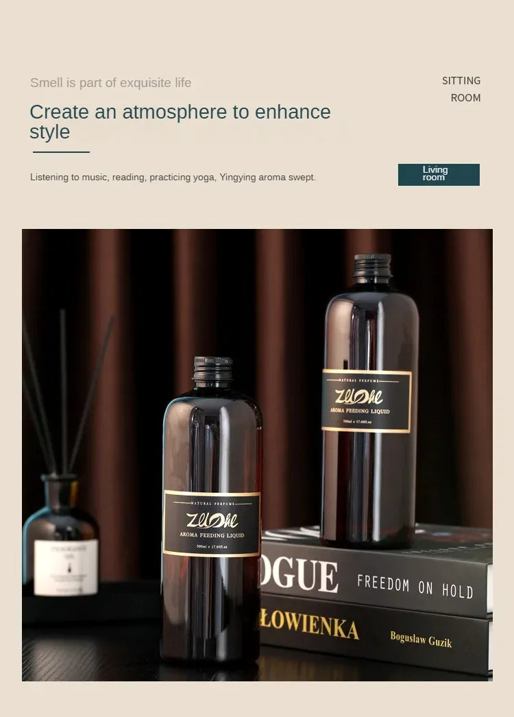 500ml Hotel Series Healton Shangri-La Essential Oils Refills Bedroom Fragrance Oil Aromatic Diffuser Home Perfume Aroma Oil