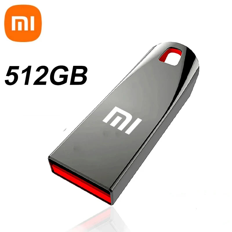 Xiaomi 2TB Metal Flash Drives USB 3.2 Super High Speed Pendrive 1TB 512GB Portable Usb Drive Waterproof Memoria Usb Flash Disk