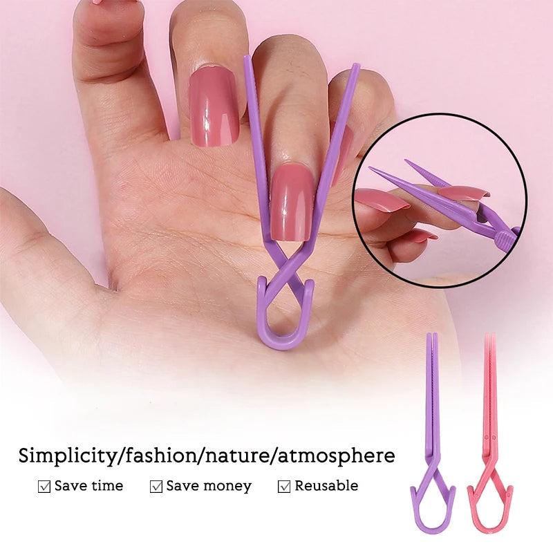 10Pcs Nail Clip Set Oil Polish Spill Proof Mixed Color Nail Art Coloring Protection Clips Manicure Tools To Prevent Leakage Off Viralgem Store
