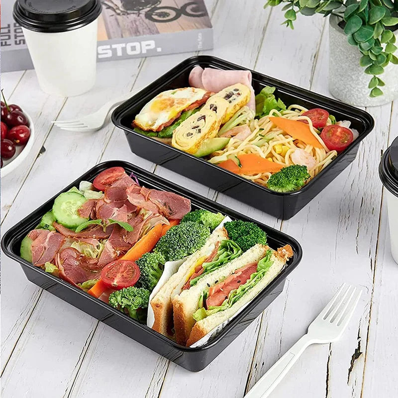 50-Pack Meal Prep Containers Food Storage Lunch Box Reusable To-Go Food Containers Viralgem Store