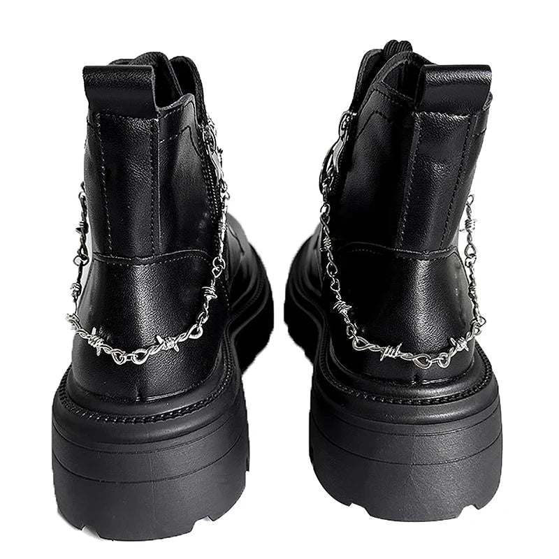 1pc Big Star Charms Chunky Chains Martin Boots Canvas Shoes Buckles Decoration Y2k Hearts Shoes Accessories Harajuku Jewelry Viralgem Store