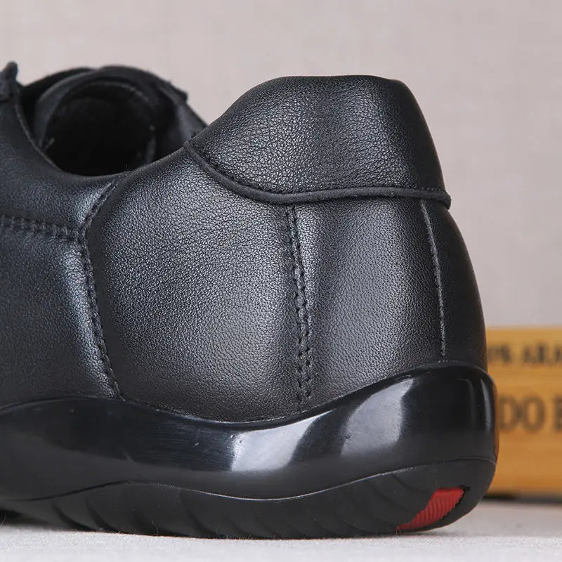 Trendy Genuine Leather Shoes Men Lazy Lightweight Bean Shoes Fashion Boat Luxury Flats Bottom Loafer Walking Driving Size 37 45 Viralgem Store