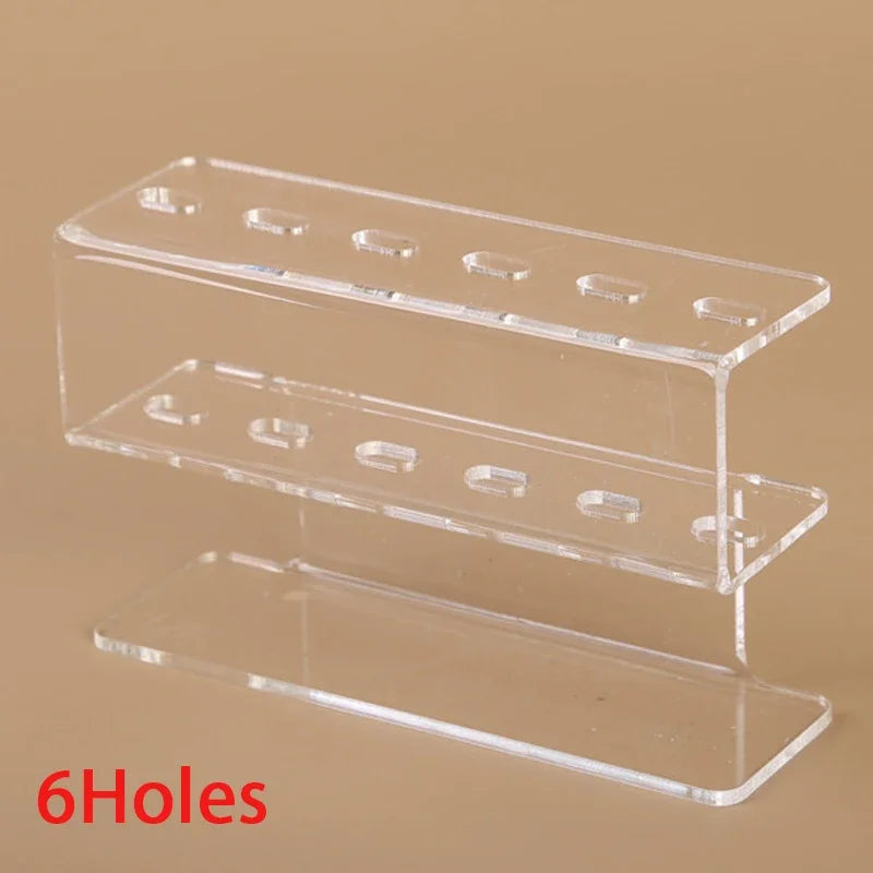 1PC Eyelash Tweezers Storage Rack Tweezer Organizer Holder Stand Eyelash Extension Tools Makeup Beauty Shelf 6/8 Holes