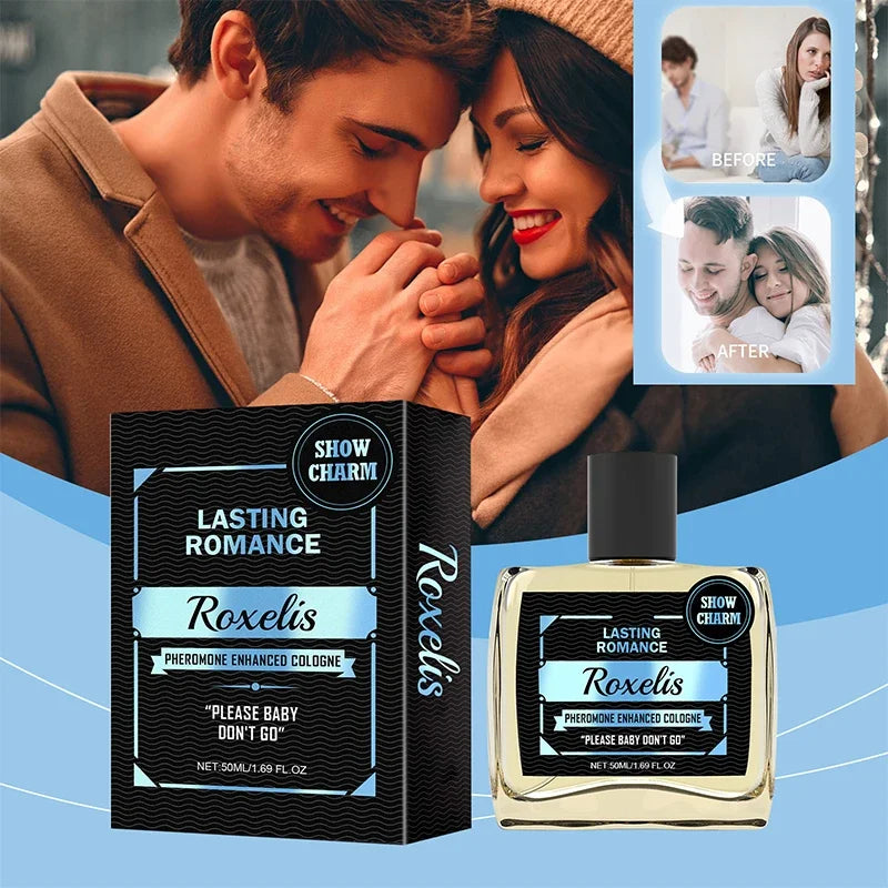 50ml Men Pheromone Cologne Top Herloss Original Charm Confidence 100ml Gentleman Dating Attract Women Temptation Lasting Perfume