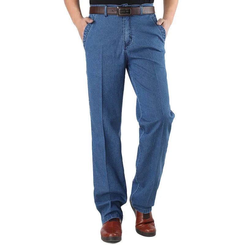 30L High waisted straight leg men's jeans