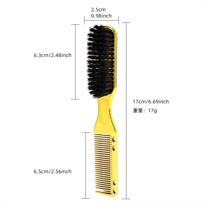 3PCS Hairdressing Styling Tools Set Barber High Pressure Spray Bottle Beard Cleaning Brush Haircut Comb Barbershop Styling Tools Viralgem Store
