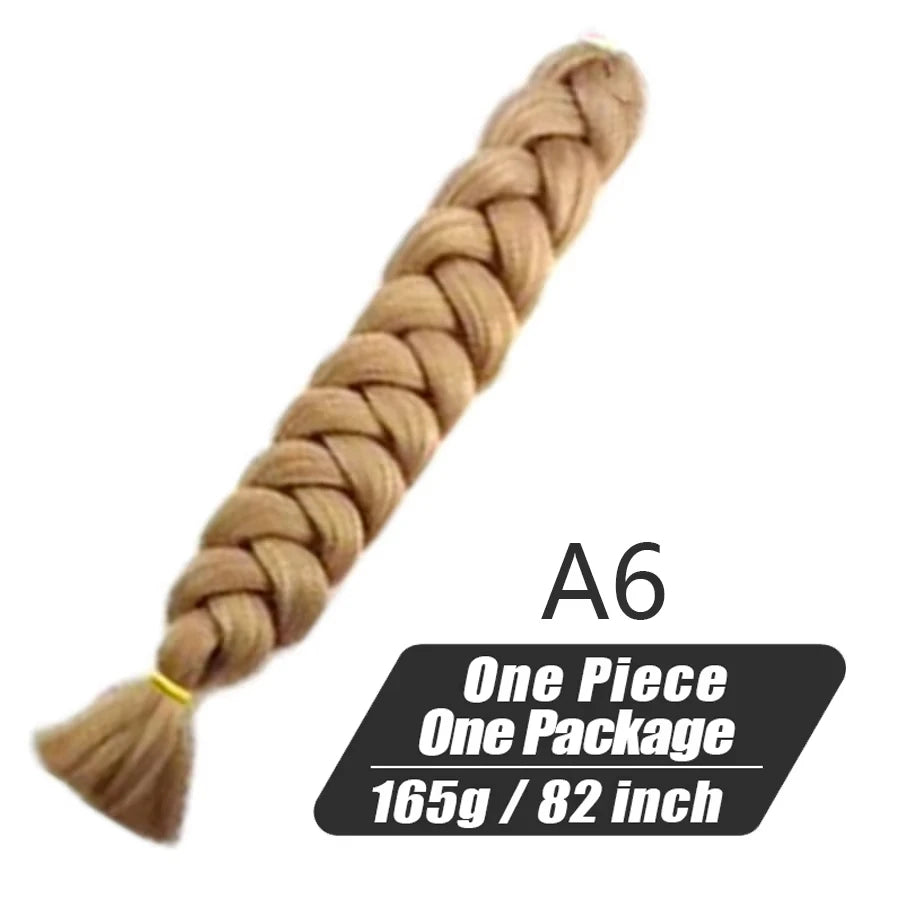 Xpression Crochet Hair Jumbo Braids Hair Kanekalon Expression Hair for Braids Synthetic Braiding Hair Extensions For Women