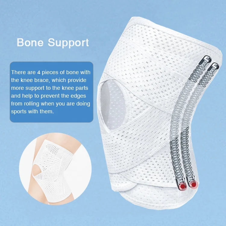 1PC Sports Kneepad Men Women Pressurized Elastic Knee Pads Arthritis Joints Protector Fitness Gear Volleyball Brace Protector