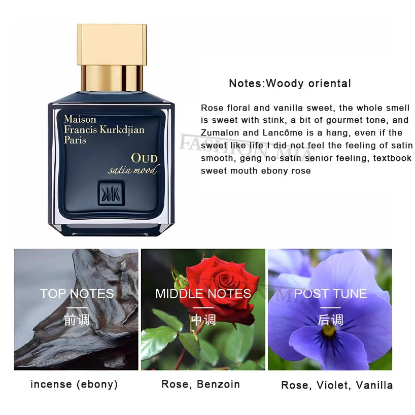 70ml Original Brand Perfume For Women Men's Long Lasting Atomizer Sexy Lady Parfum Antiperspirant Female Fragrance Parfume Viralgem Store