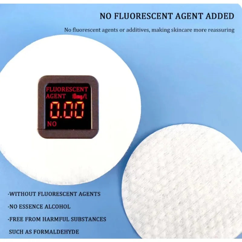 100-1200PCS Disposable Facial Puff Cotton Pads Makeup Accessories  Remover Practical Face Soft Remover Paper Take off the makeup Viralgem Store