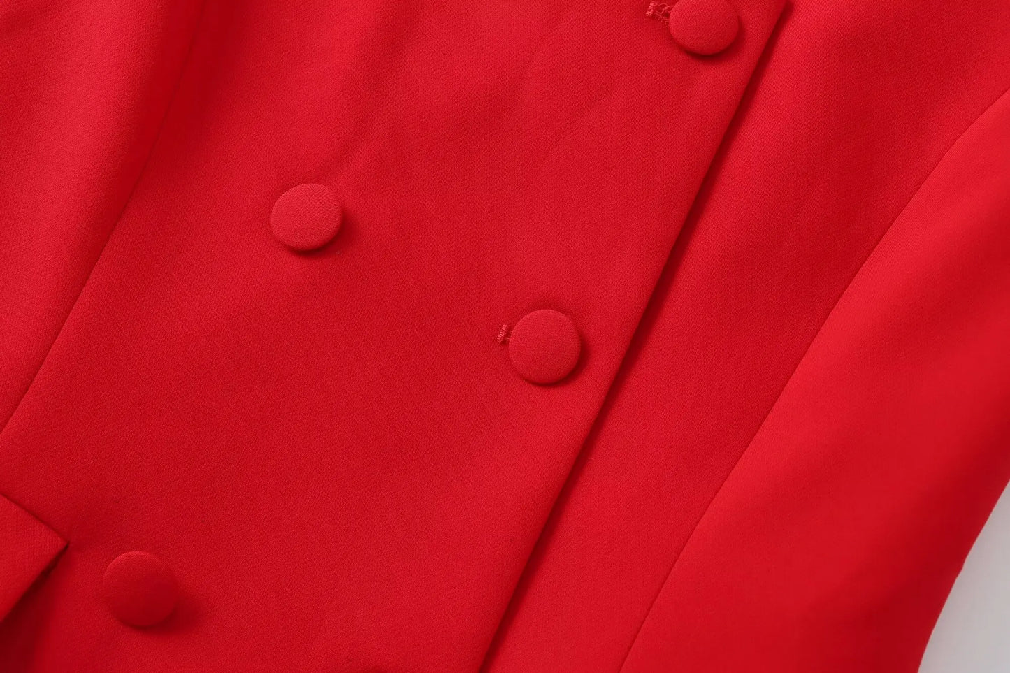 TRAFZA Women Fashion Suits Square Neck Sleeveless Double Breasted Waistcoat Top+Mid-Waist Slit Stralght Pants Female Summer Sets