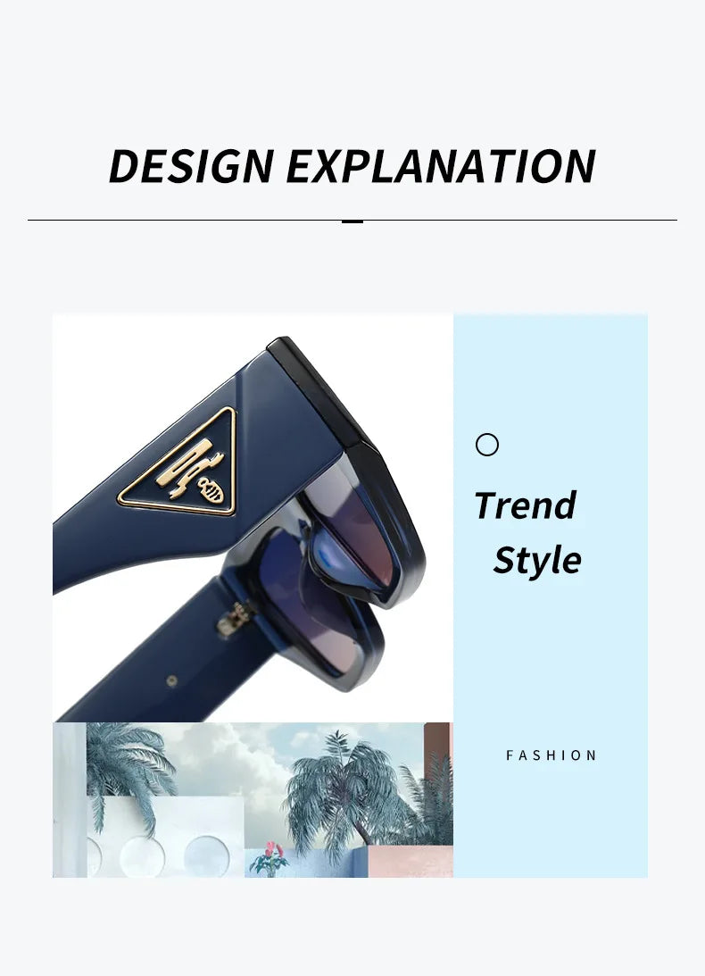 2025 Fashion Sunglasses For Men Women Stylish Square Designer Unisex Sun Glasses Luxury Glamour Female Eyewear Jewelry Mask