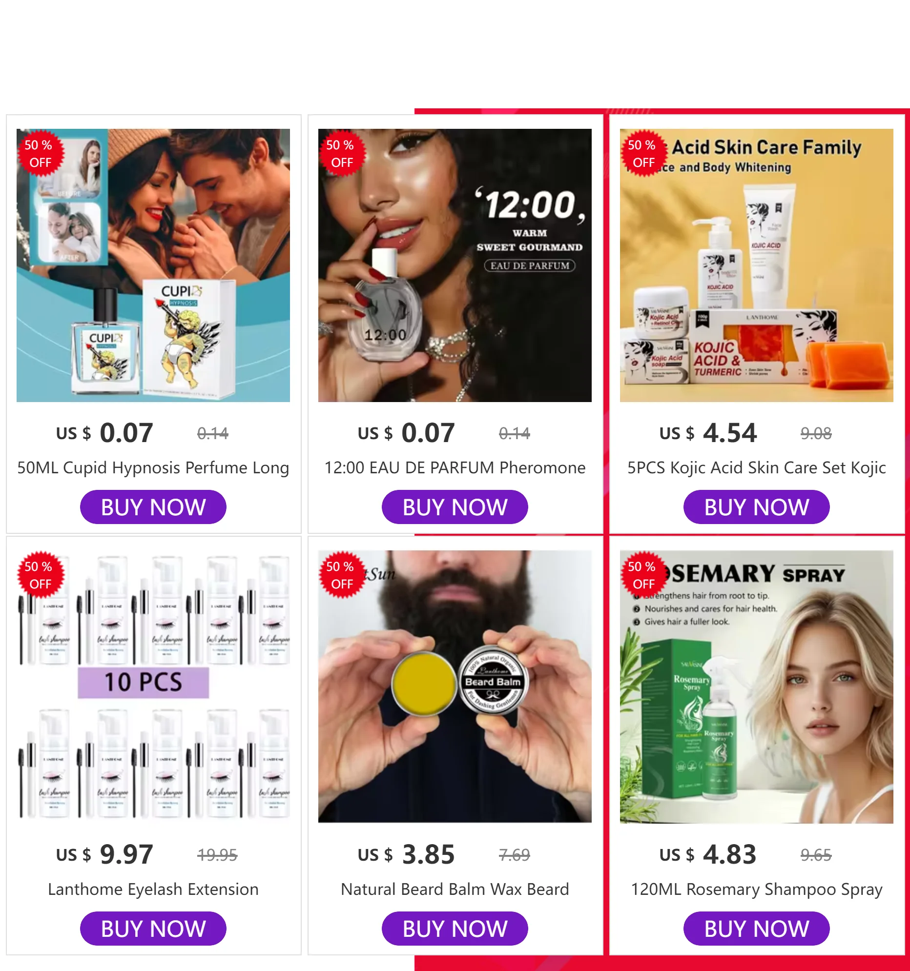 50ML Cupid Hypnosis Perfume Long Lasting Pheromone Fragrance Perfume Cologne for Men and Women Light  Cologne Fragrance Viralgem Store