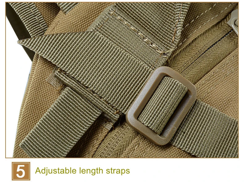 25L 900D Nylon Waterproof Backpack Outdoor Military Rucksacks Tactical Sports Camping Hiking Trekking Fishing Hunting Bag