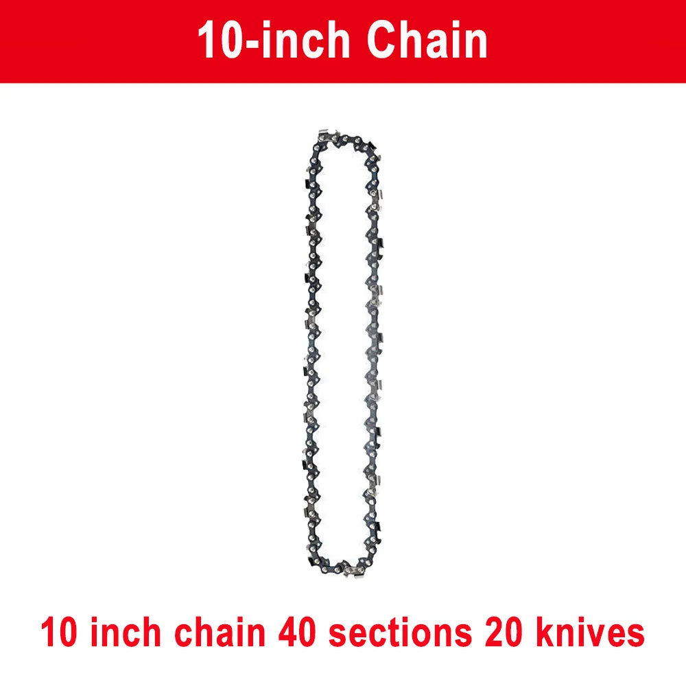 4/6/8/10 Inch 1/4 Chainsaw Chain Guide Portable Electric Saw Mini Chainsaw Logging Saw Blade Pruning Chain Saw Chain Accessories