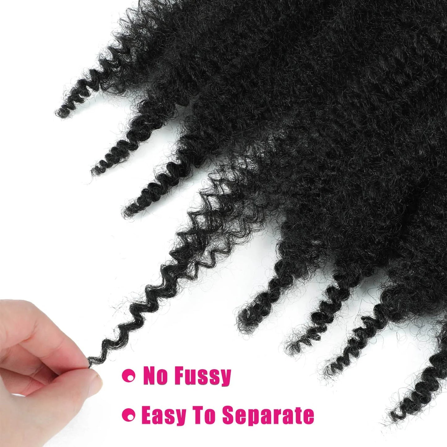 12 -30 Inch Afro Twist Twist Braiding Hair Springy Afro Twist Hair Pre Fluffed Spring Twist Hair For Soft Locs Synthetic Hair