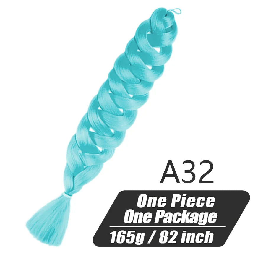 Xpression Crochet Hair Jumbo Braids Hair Kanekalon Expression Hair for Braids Synthetic Braiding Hair Extensions For Women