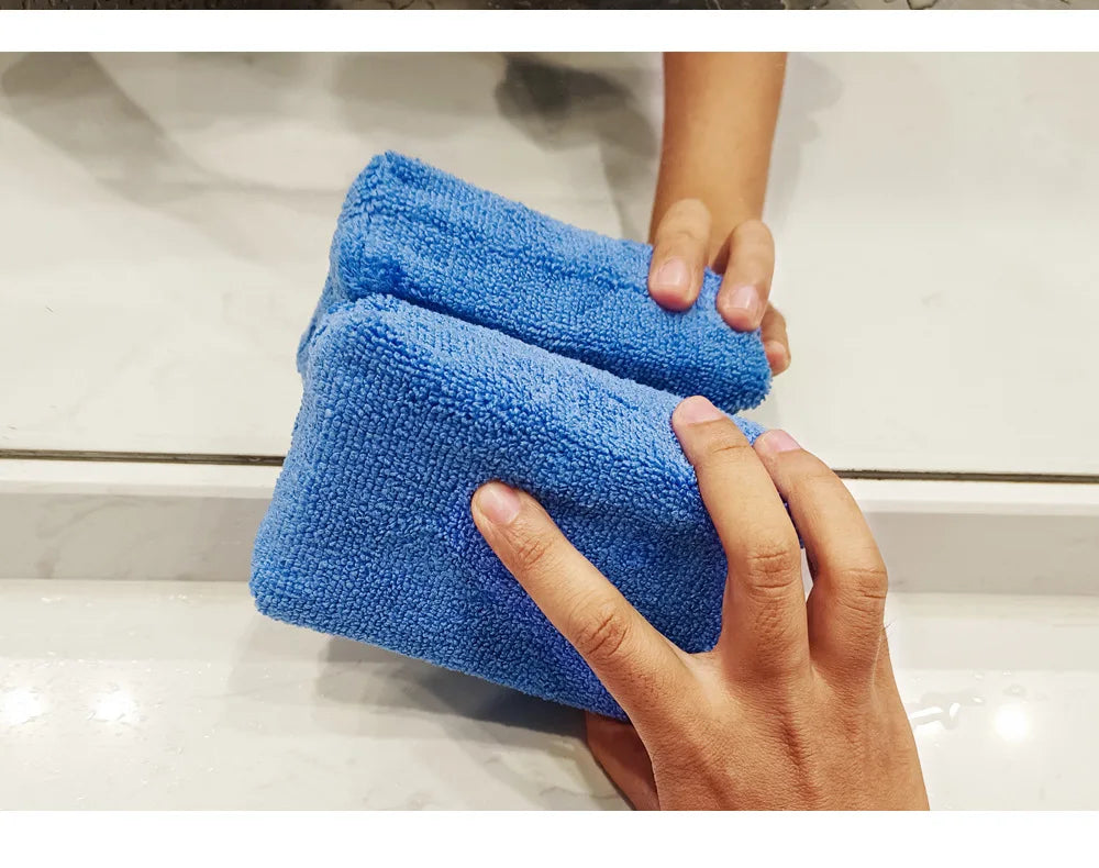 1/10Pcs Car Wax Applicator Pads Microfibre Polishing Sponges Soft Auto Detailing Waxing Sponge Cleaning Foam Car Paint Care Pad Viralgem Store